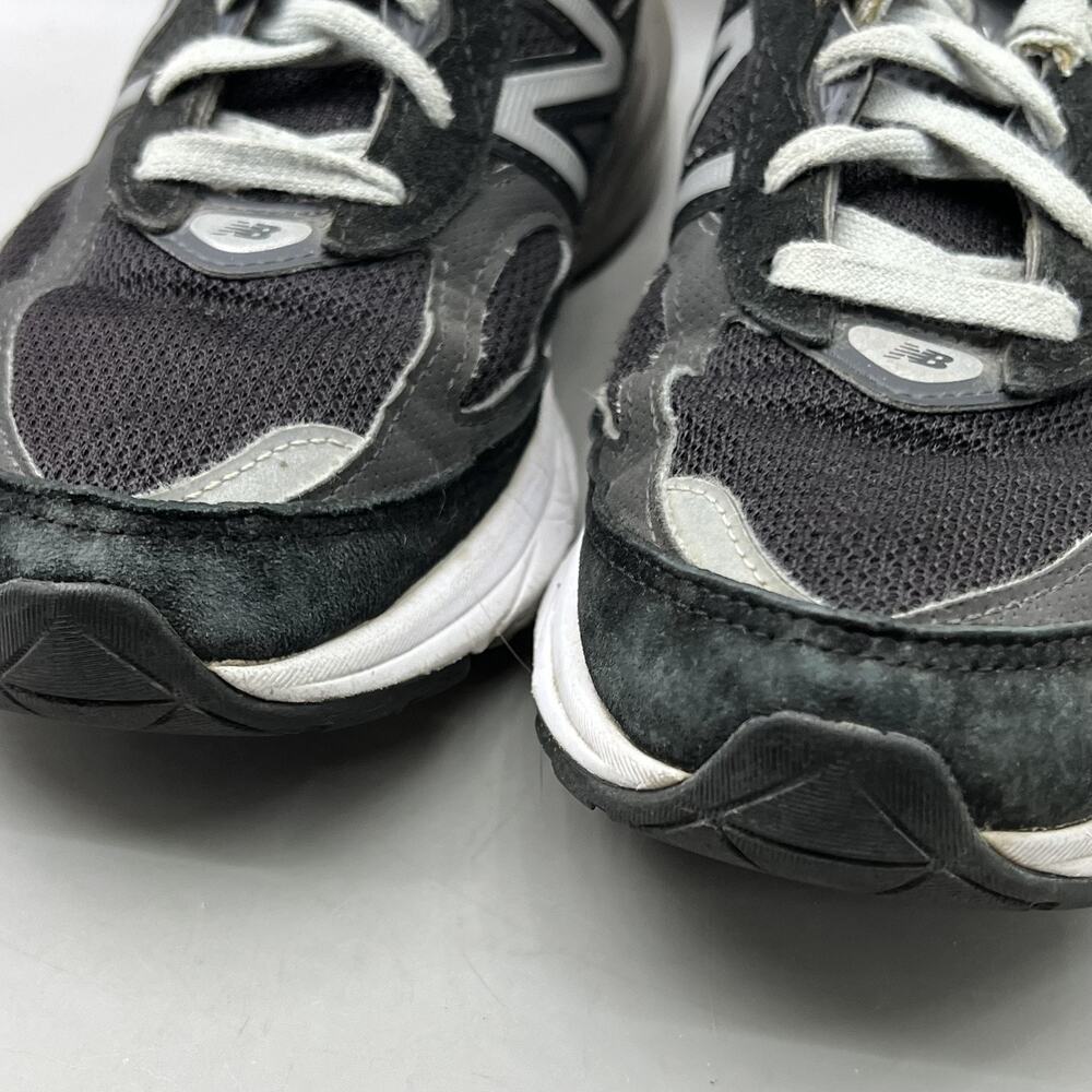New Balance 990 V6 USA Running Shoes Women Size 7 D Black Suede Comfort Sneakers - Picture 10 of 10